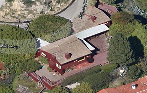 Alice, viveva in questa casa sulle colline di Hollywood.